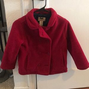 Girls pea coat